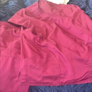 Scrubstar Women's maroon Scrub Set